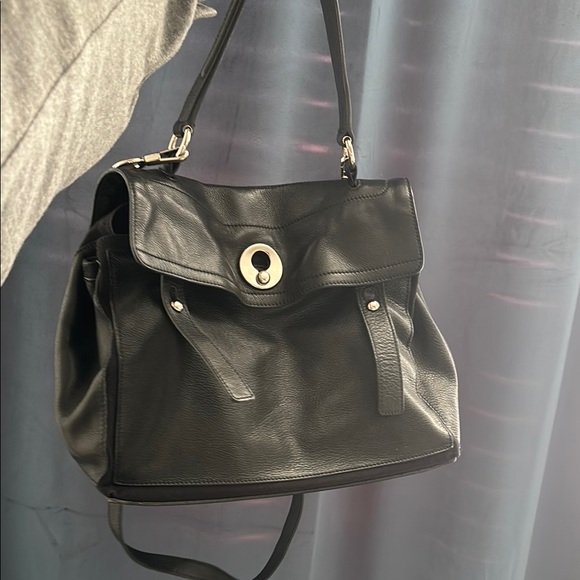 Yves Saint Laurent Black Leather Handbag - Picture 6 of 9